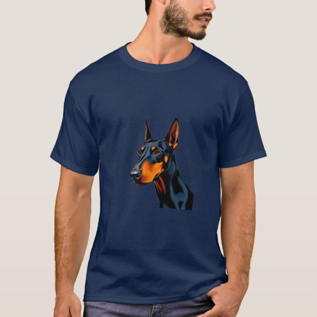 Doberman Pinscher dog T-Shirt (Vorderseite)