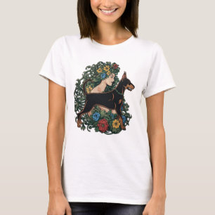 Doberman Pinscher Ever Mama T-Shirt