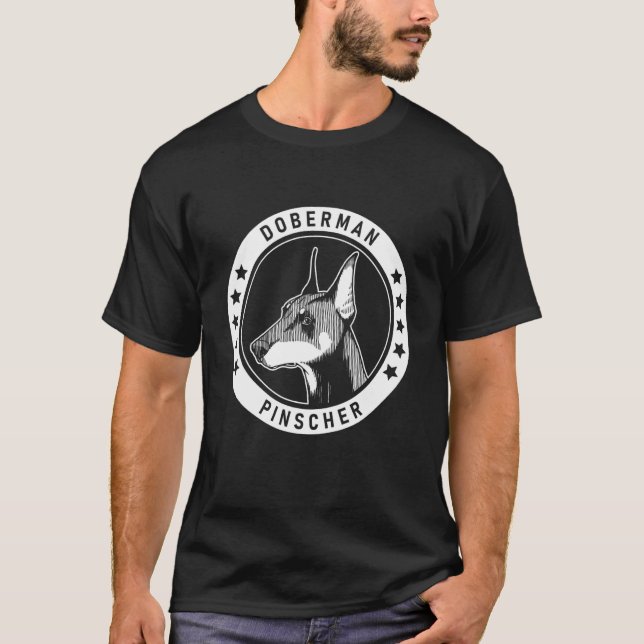 Doberman Pinscher Fan T-Shirt (Vorderseite)