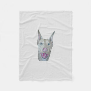 Doberman Pinscher Fleecedecke