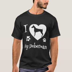 Doberman Pinscher für Doberman Pinscher Dog T-Shirt