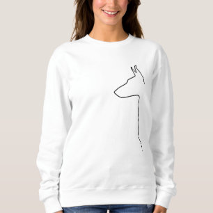 Doberman Pinscher-Geschenk Sweatshirt