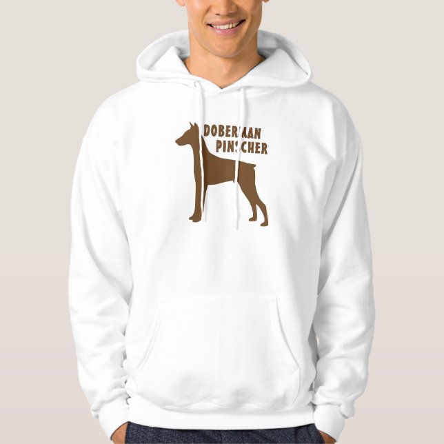 Doberman Pinscher Hoodie (Vorderseite)