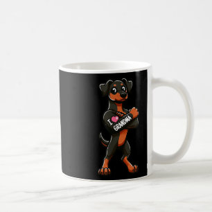 Doberman Pinscher I Liebe Oma Funny Dog Tattoo Kaffeetasse