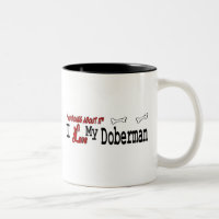 Doberman Pinscher (I Liebe) Tasse