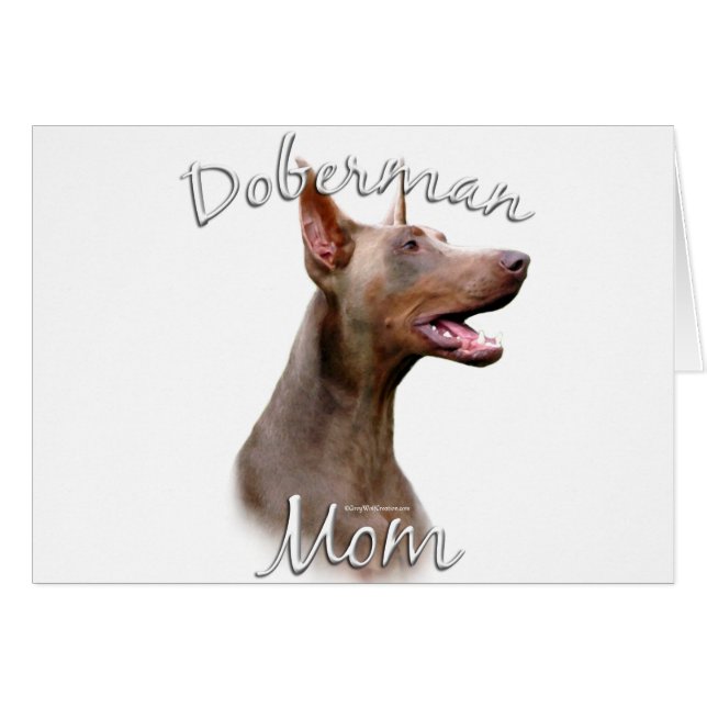 Doberman Pinscher (Isabella) Mama 2 (Vorderseite (Horizontal))