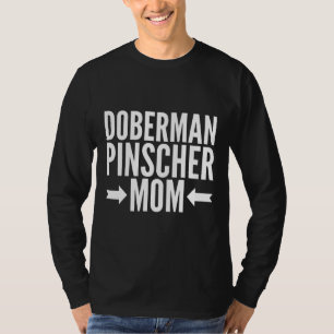 Doberman Pinscher Mama Angepasst Scoop 482 T-Shirt