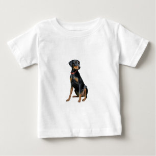 Doberman Pinscher (natürlich) Baby T-shirt