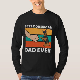 Doberman Pinscher Owner Bester Doberman Vater je T-Shirt