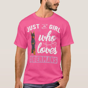 Doberman Pinscher Owner Dog Lover Girls - Niedlich T-Shirt