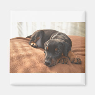 Doberman-pinscher-Puppy Magnet