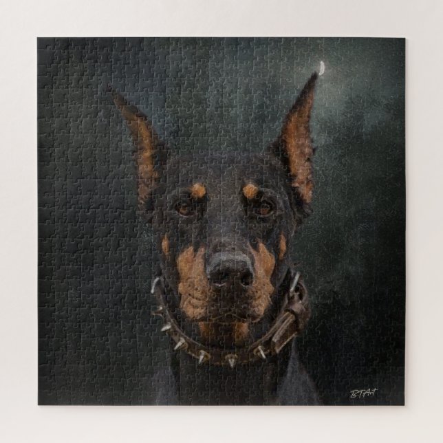 Doberman Pinscher Puzzle (Vertikal)