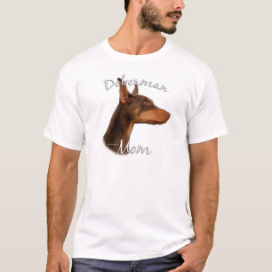 Doberman Pinscher (rot) Mama 2 T-Shirt