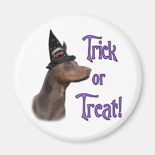 Doberman Pinscher (rot) Trick Magnet