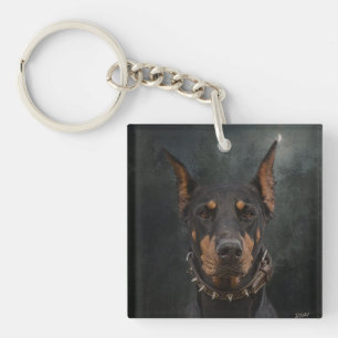 Doberman Pinscher Schlüsselanhänger