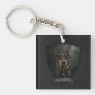 Doberman Pinscher Schlüsselanhänger