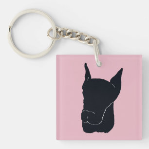 Doberman Pinscher Schlüsselanhänger