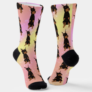 Doberman Pinscher Socken
