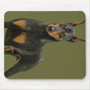 Doberman Pinscher Stehend Mousepad