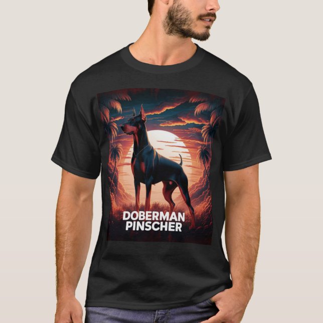 Doberman Pinscher T-Shirt (Vorderseite)