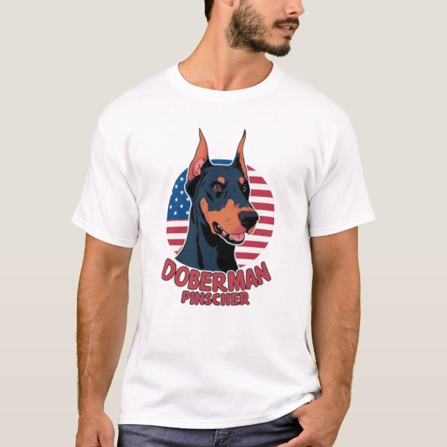 Doberman Pinscher T-Shirt (Vorderseite)