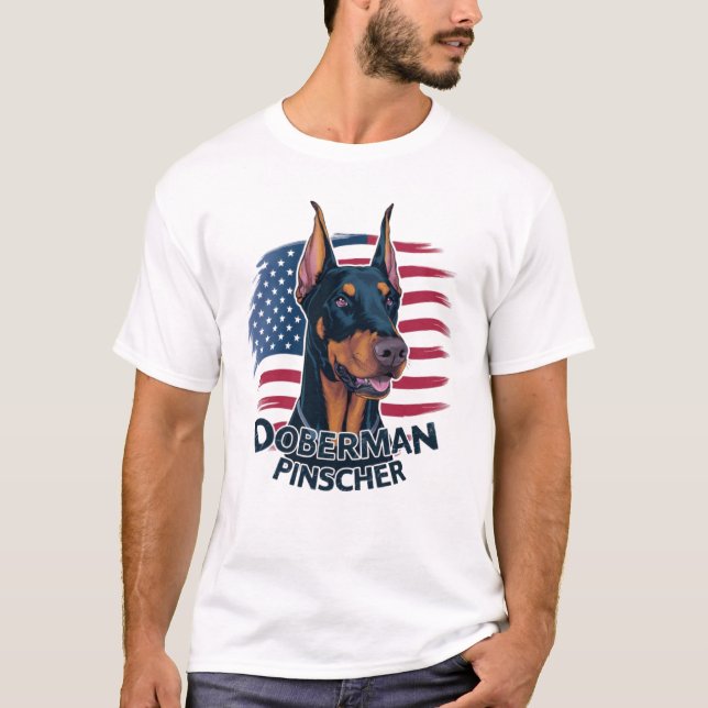 Doberman Pinscher T-Shirt (Vorderseite)