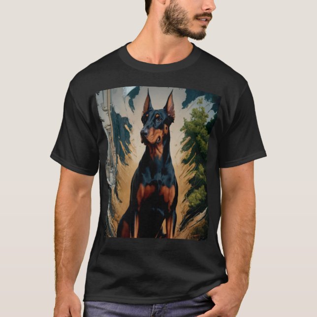 Doberman Pinscher T-Shirt (Vorderseite)