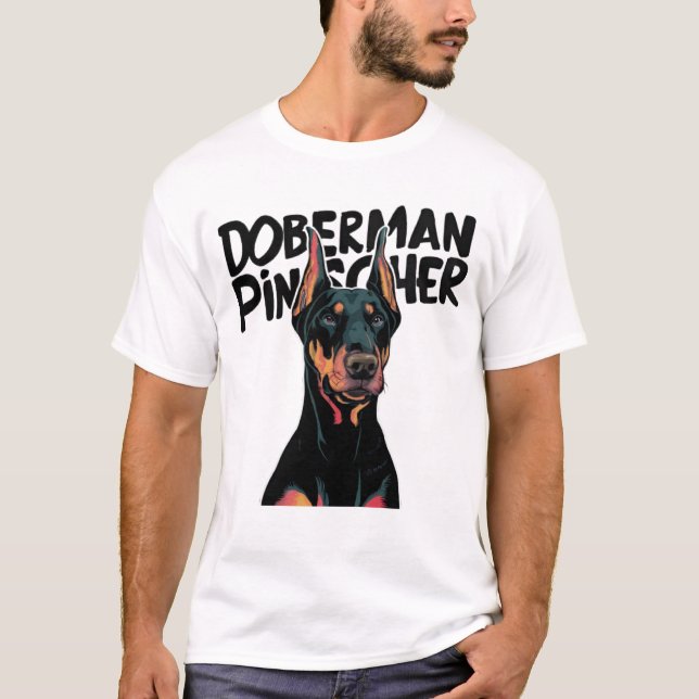 Doberman Pinscher T-Shirt (Vorderseite)