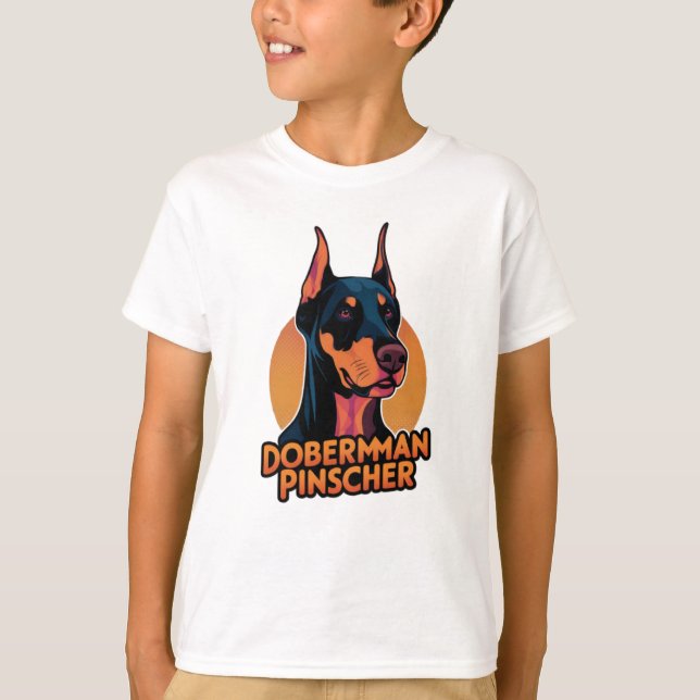 Doberman Pinscher T-Shirt (Vorderseite)