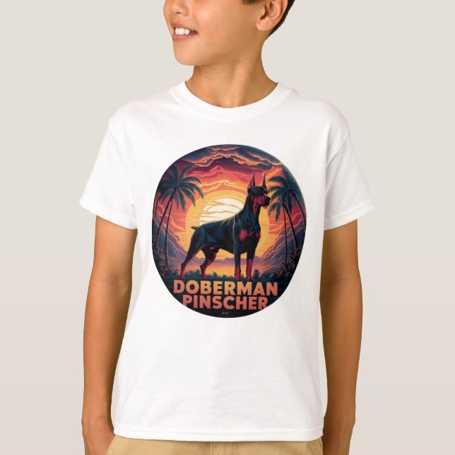 Doberman Pinscher T-Shirt (Vorderseite)