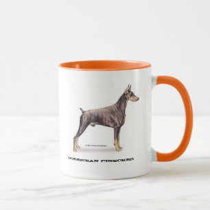 Doberman Pinscher Tasse