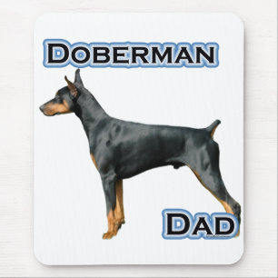 Doberman Pinscher Vater 4 Mousepad