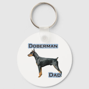 Doberman Pinscher Vater 4 - Schlüsselanhänger