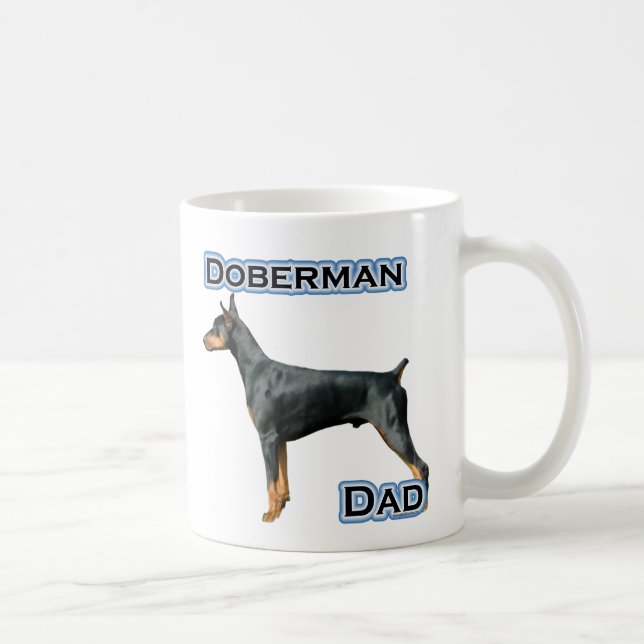Doberman Pinscher Vater 4 Tasse (Rechts)