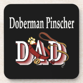 Doberman Pinscher Vater Untersetzer