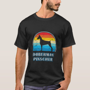 Doberman Pinscher Vintag Design Dog T-Shirt
