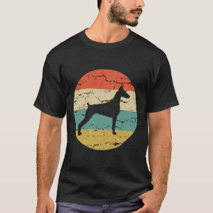 Doberman Pinscher Vintag Retro Dog Lover T-Shirt