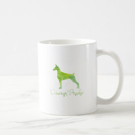 Doberman Pinscher Watercolor Design Tasse