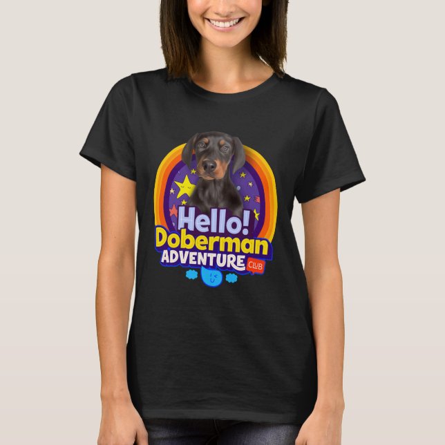 Doberman Puppy Dog T-Shirt (Vorderseite)