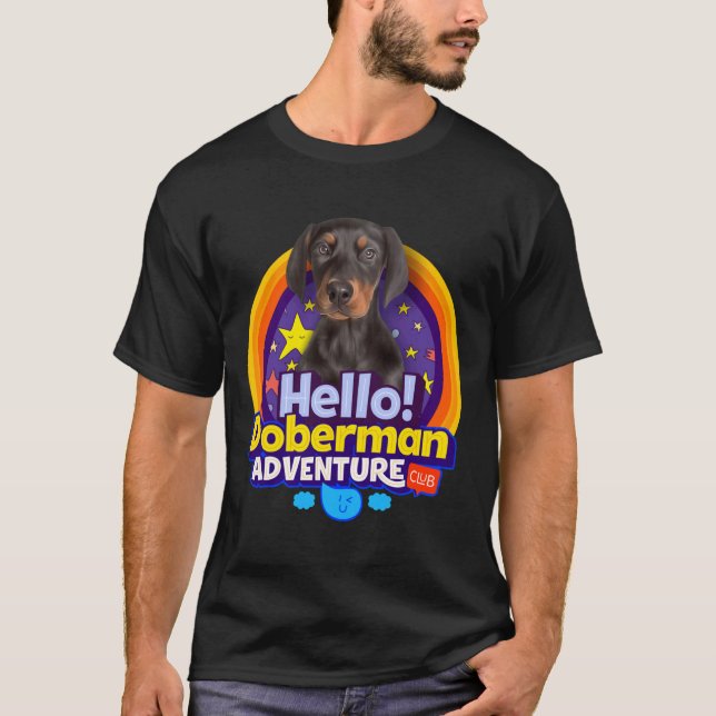 Doberman Puppy Dog T-Shirt (Vorderseite)