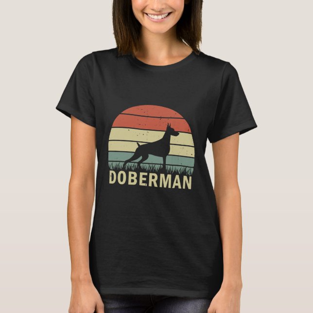 Doberman Rasta T-Shirt (Vorderseite)