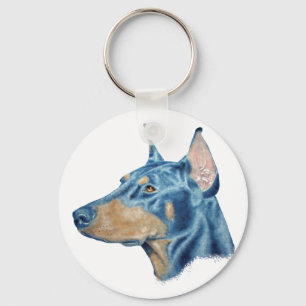 Doberman Schlüsselanhänger