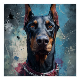Doberman – Strength and Loyalty Poster