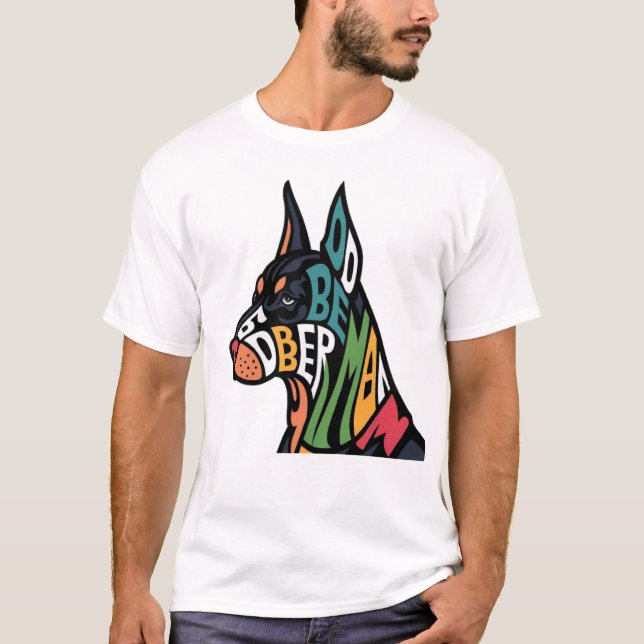 Doberman T-Shirt (Vorderseite)