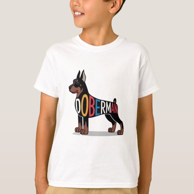 Doberman T-Shirt (Vorderseite)