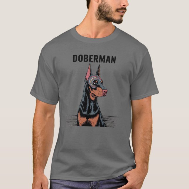 Doberman T-Shirt (Vorderseite)