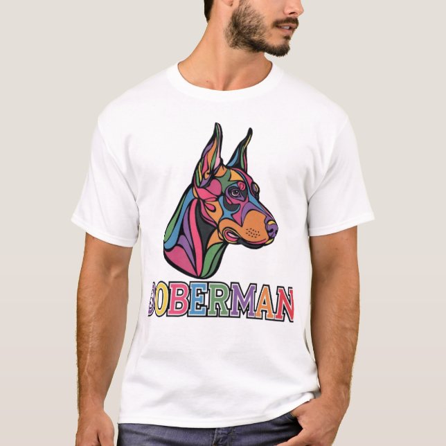 Doberman T-Shirt (Vorderseite)
