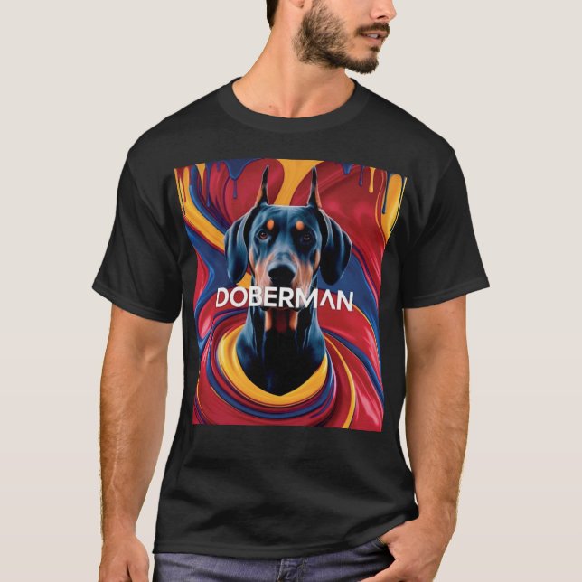 Doberman T-Shirt (Vorderseite)