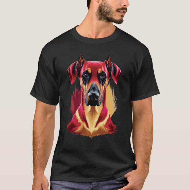 Doberman T-Shirt (Vorderseite)