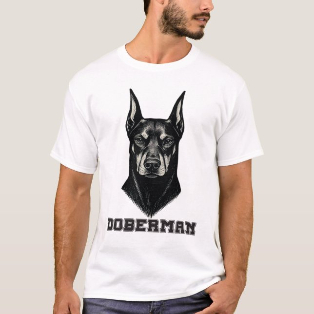 Doberman T-Shirt (Vorderseite)